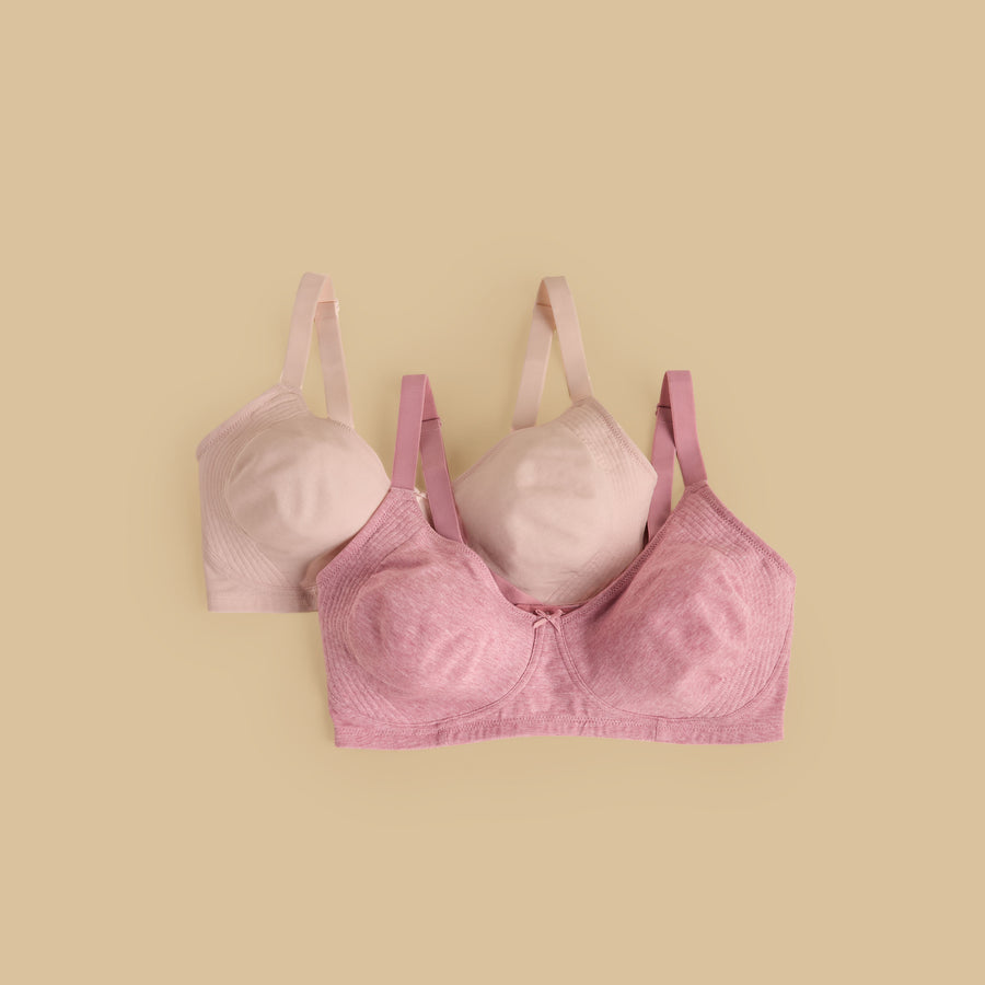 Pack of 2 - Non-Padded Bra