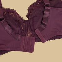 Lace Trim Non-Padded Non-Wired Bra
