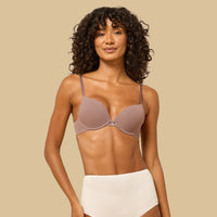 Pack of 2 - Ribbed Plunge Bra