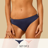Pack of 2 - Jacquard Bikini Briefs