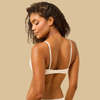 Pack of 2 - Lace Insert Padded A-frame Bra