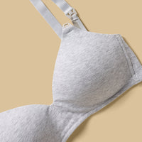 Ribbed Padded Nursing Bra
