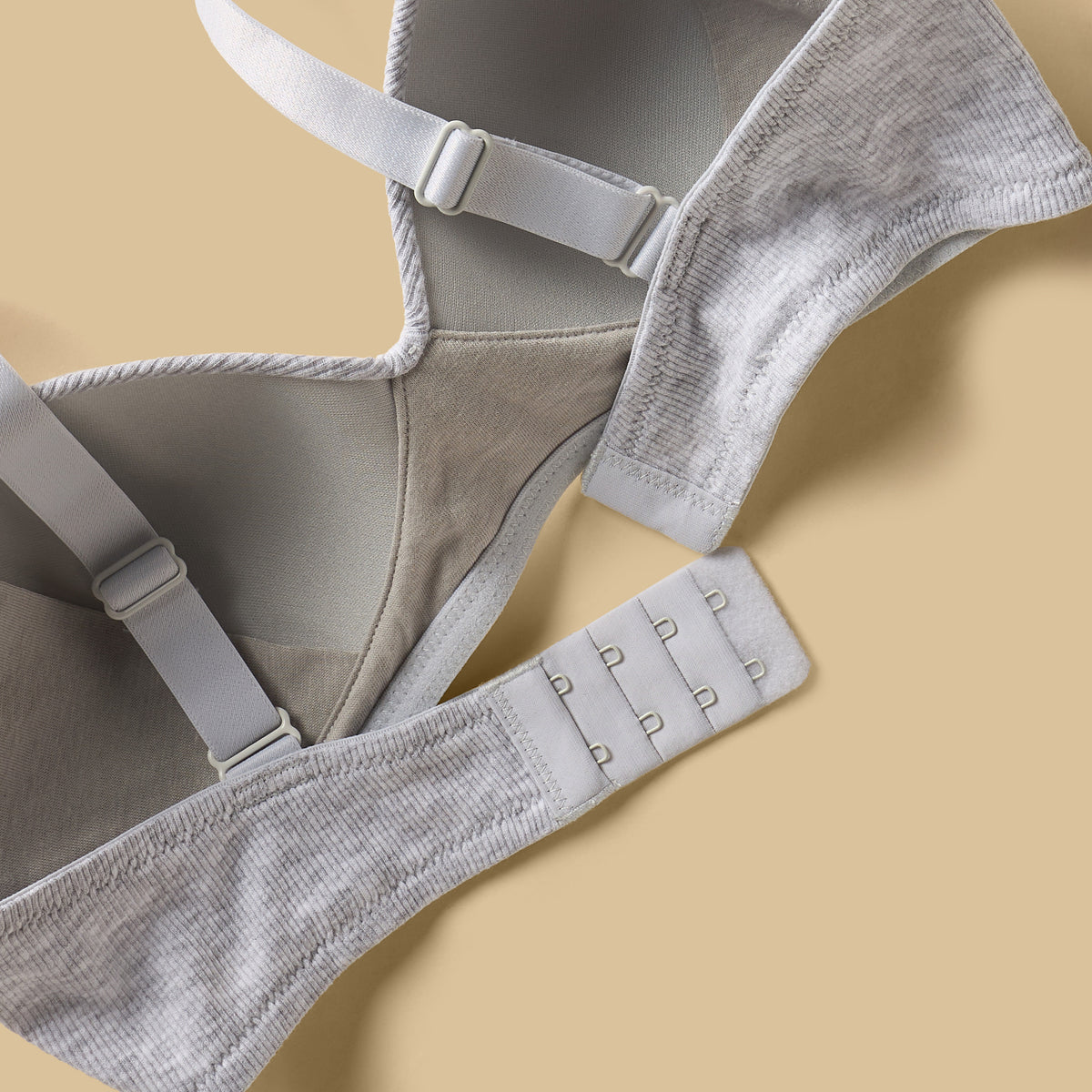 Ribbed Padded Nursing Bra