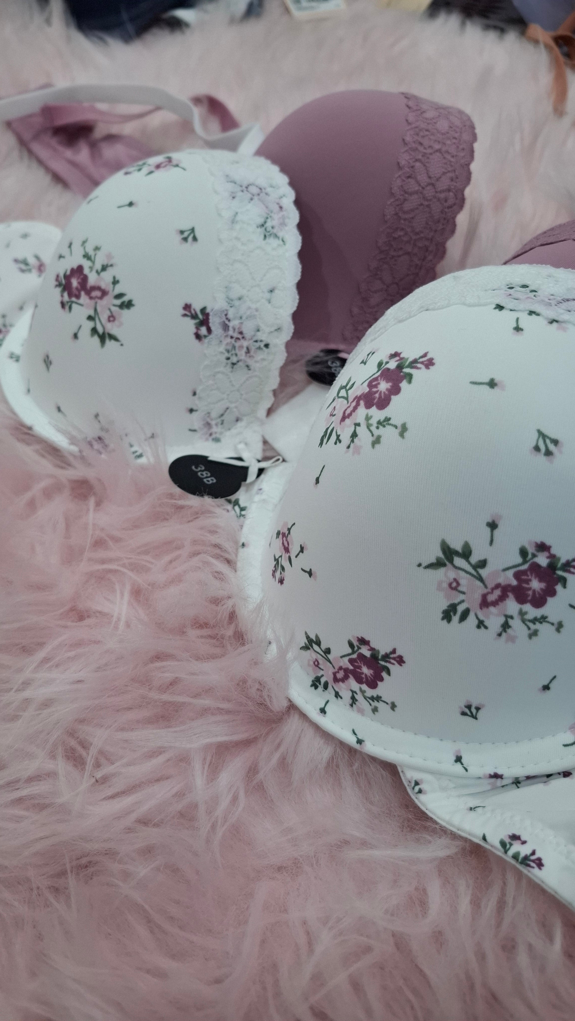 Pack of 2 - Lace Push-Up Wired Demi Bra