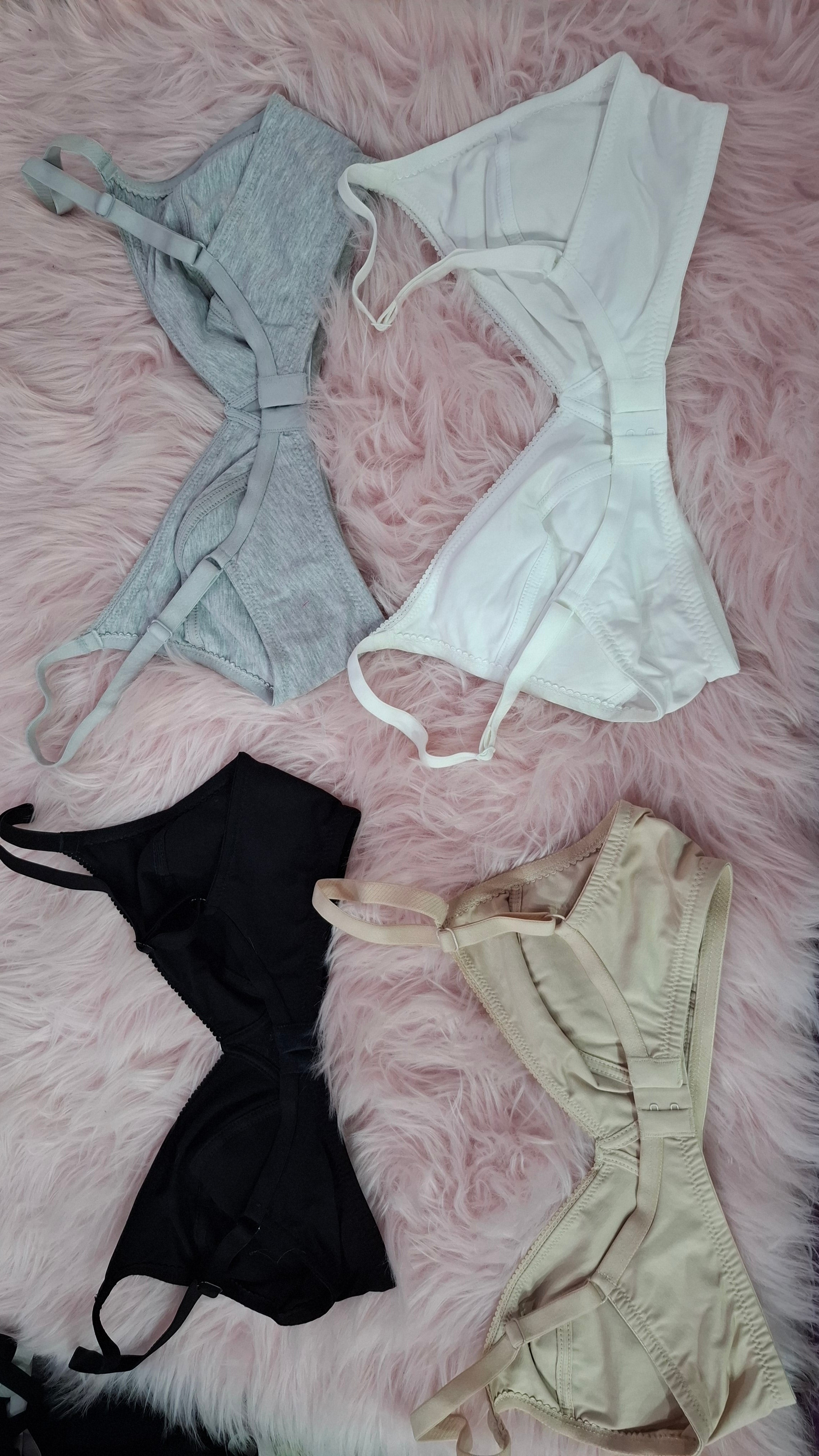 Non-Padded R&B Double layered Bra