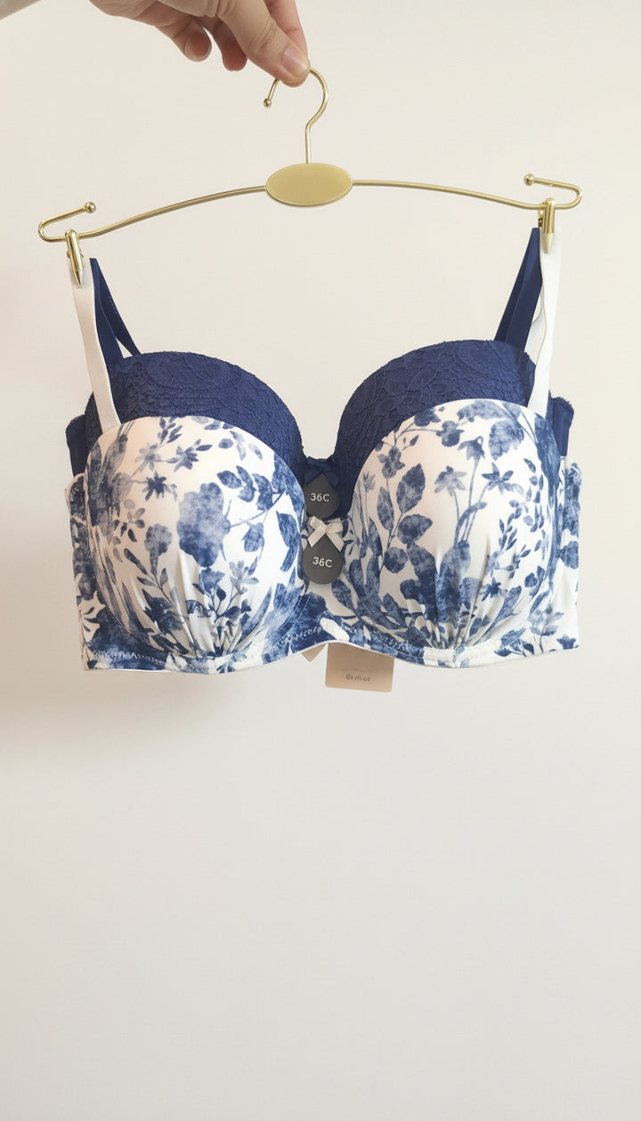 Pack of 2 - Assorted Microfiber Wired Balconette Bra