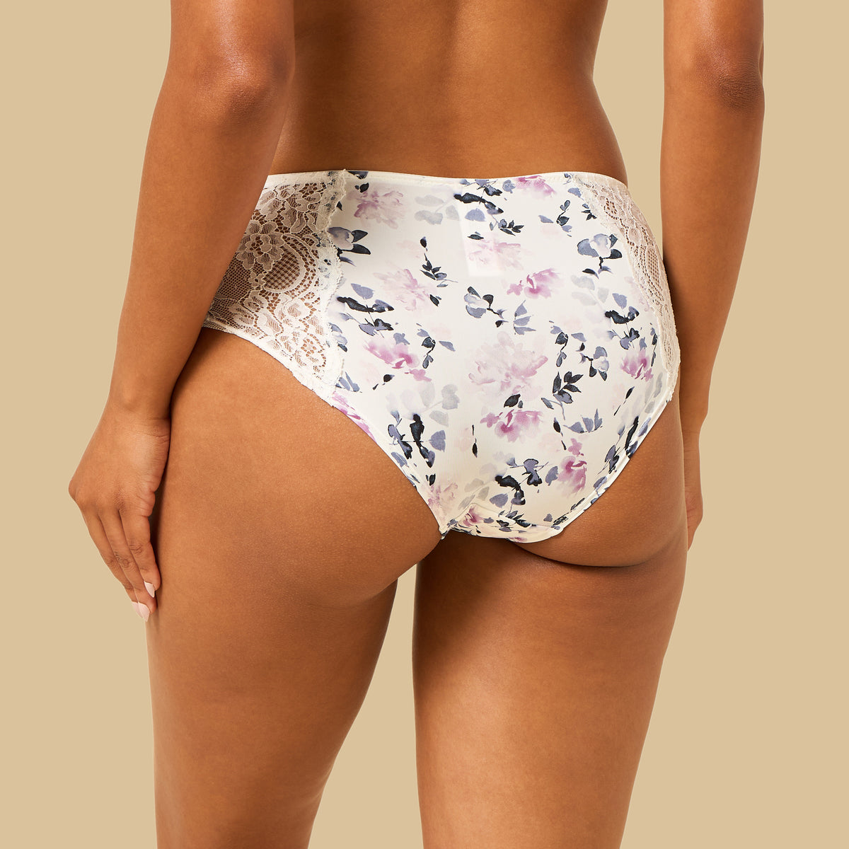 Pack of 2 - Lace Panel Bikini Briefs
