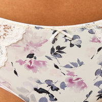 Pack of 2 - Lace Panel Bikini Briefs
