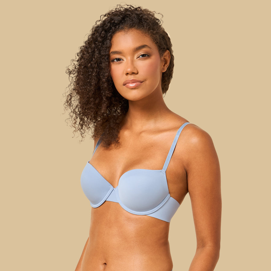 Pack of 2 - Assorted Padded Wired Demi Bra