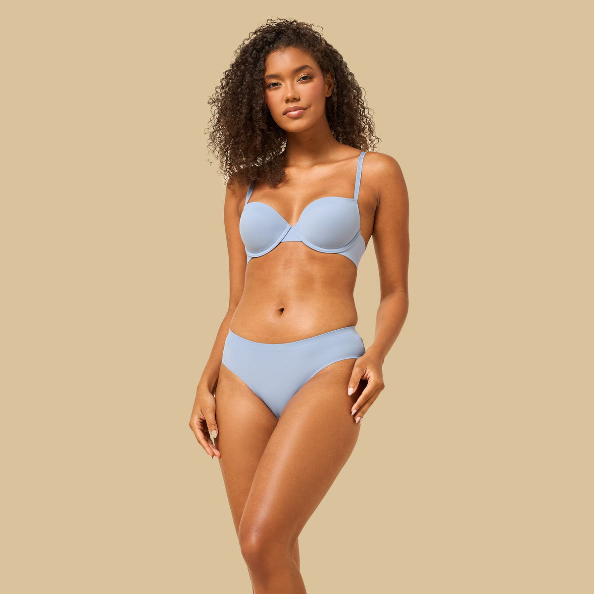 Pack of 2 - Assorted Padded Wired Demi Bra