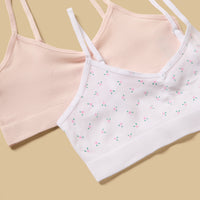 Pack of 2 - Seamless Non-Padded Trainer Bra