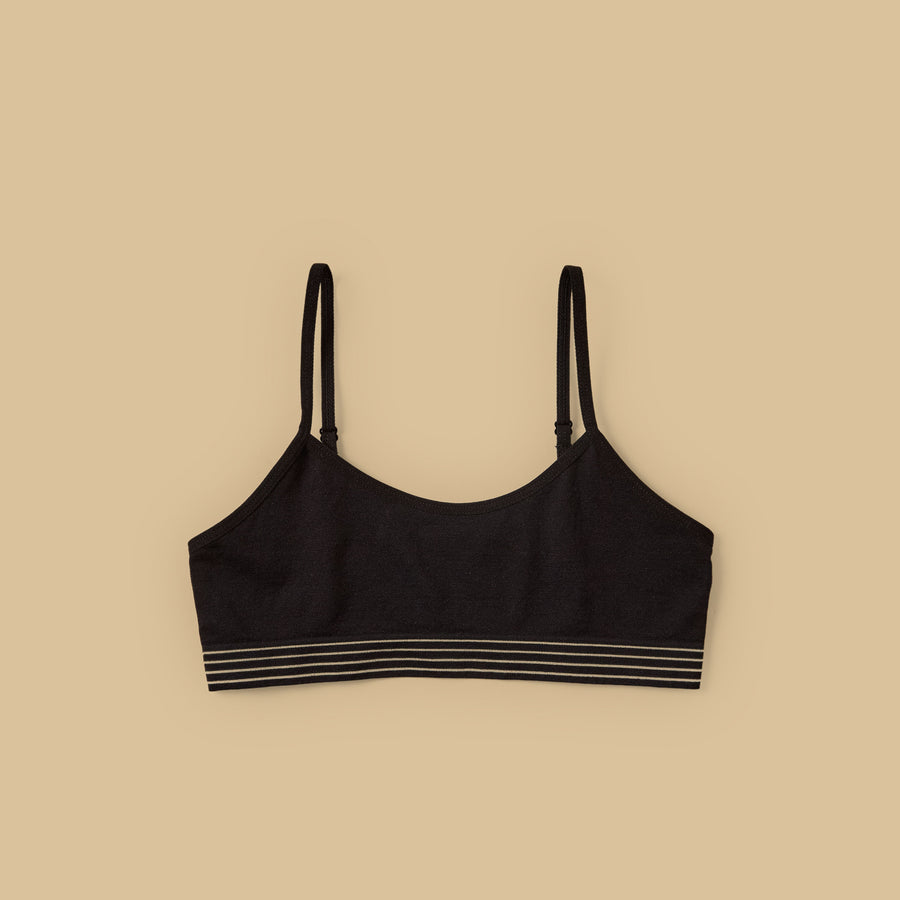 Pack of 3 - Jacquard Striped Non-Padded Trainer Bra