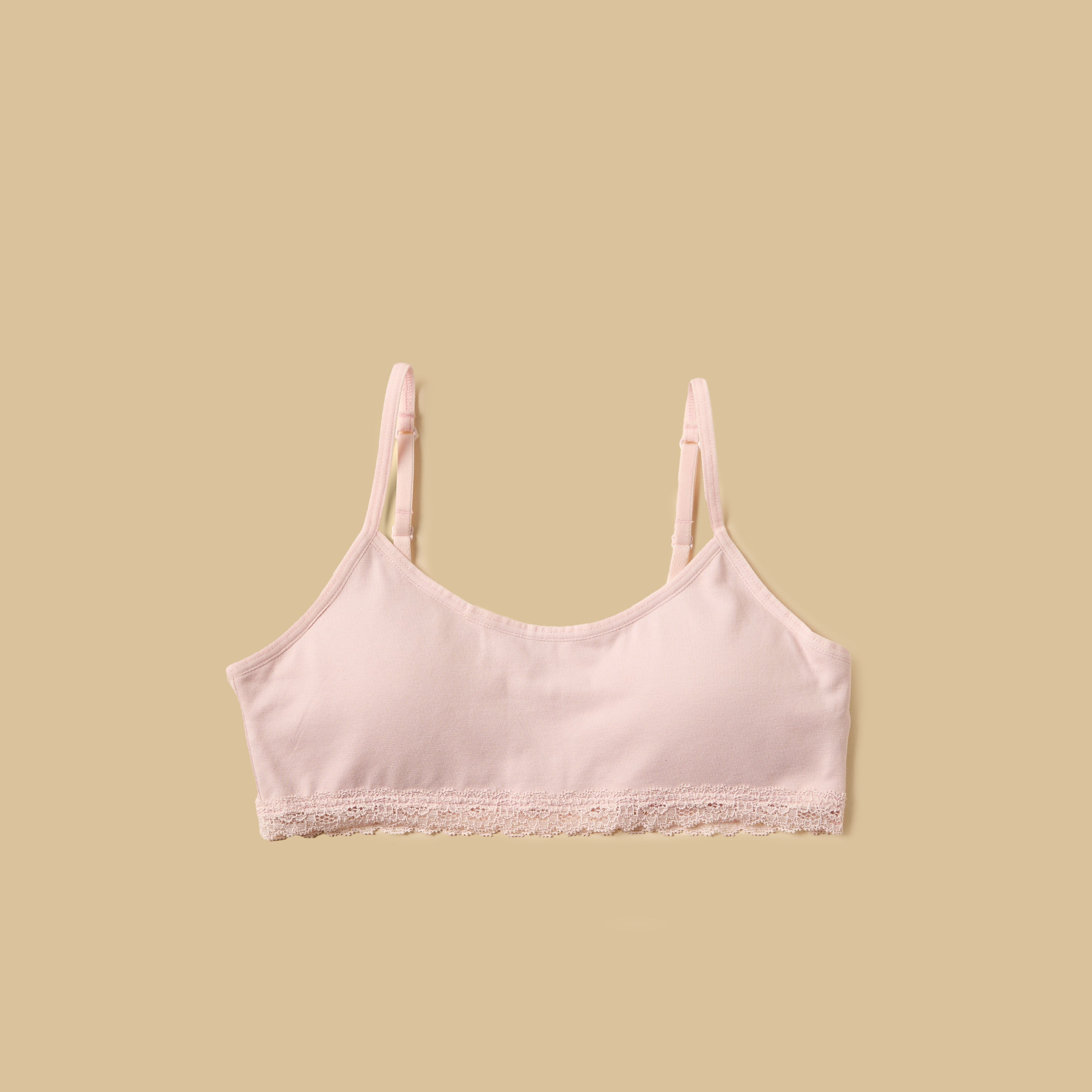 Pack of 3 - Lace Trim Padded Trainer Bra