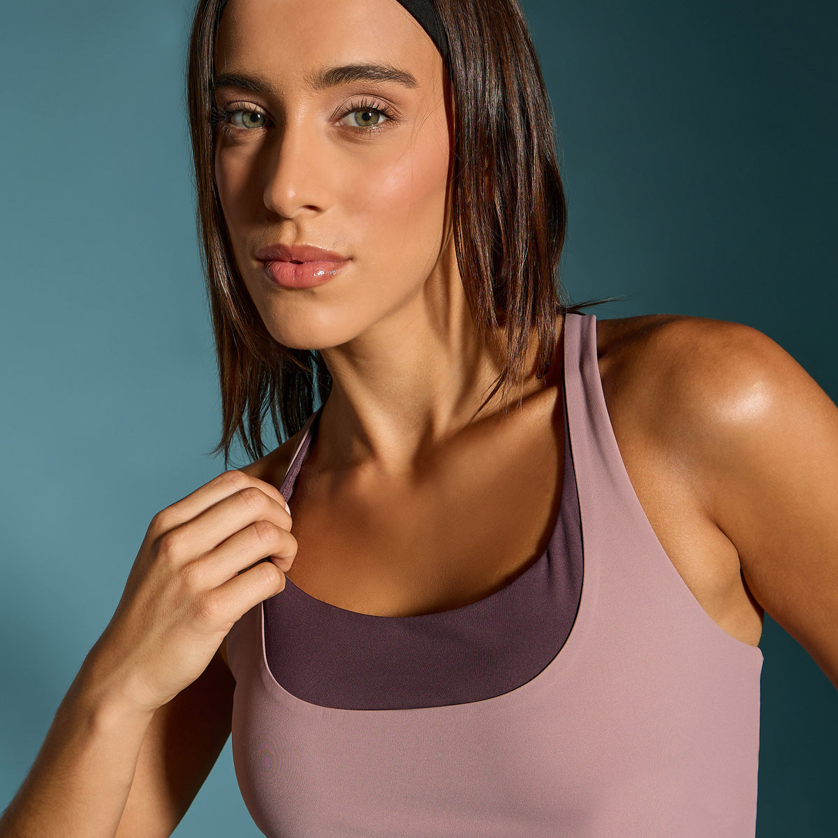 Layered Medium Support Bra