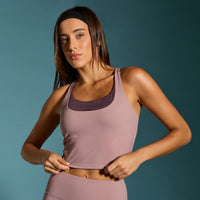 Layered Medium Support Bra