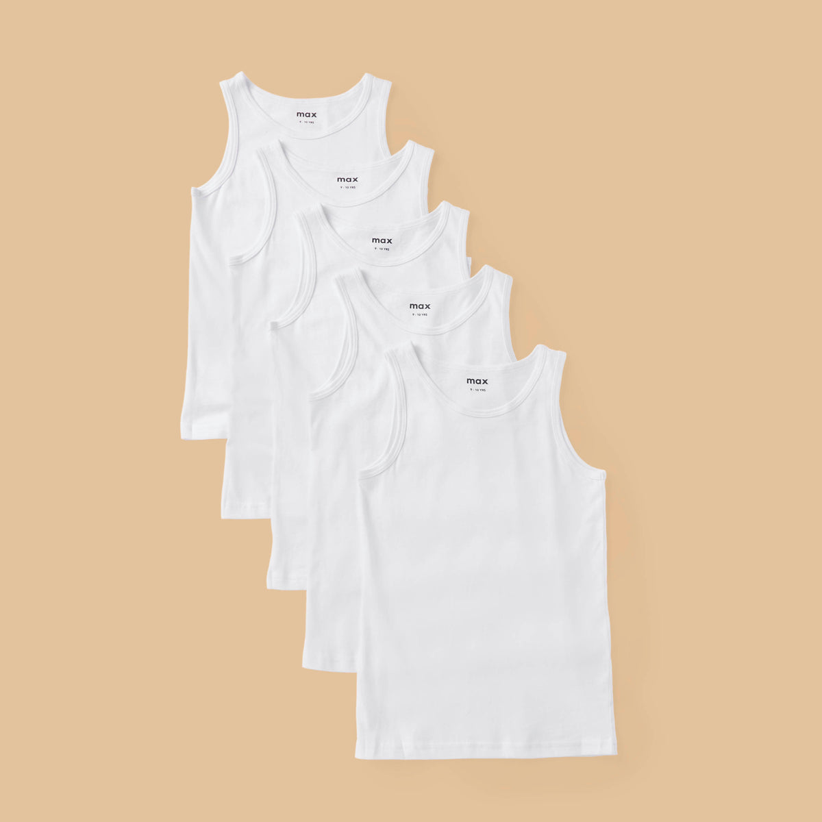 Pack of 5 - Plain Camisole