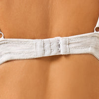 Pack of 2 - Lace Trim Padded Non-Wired A-frame Bra