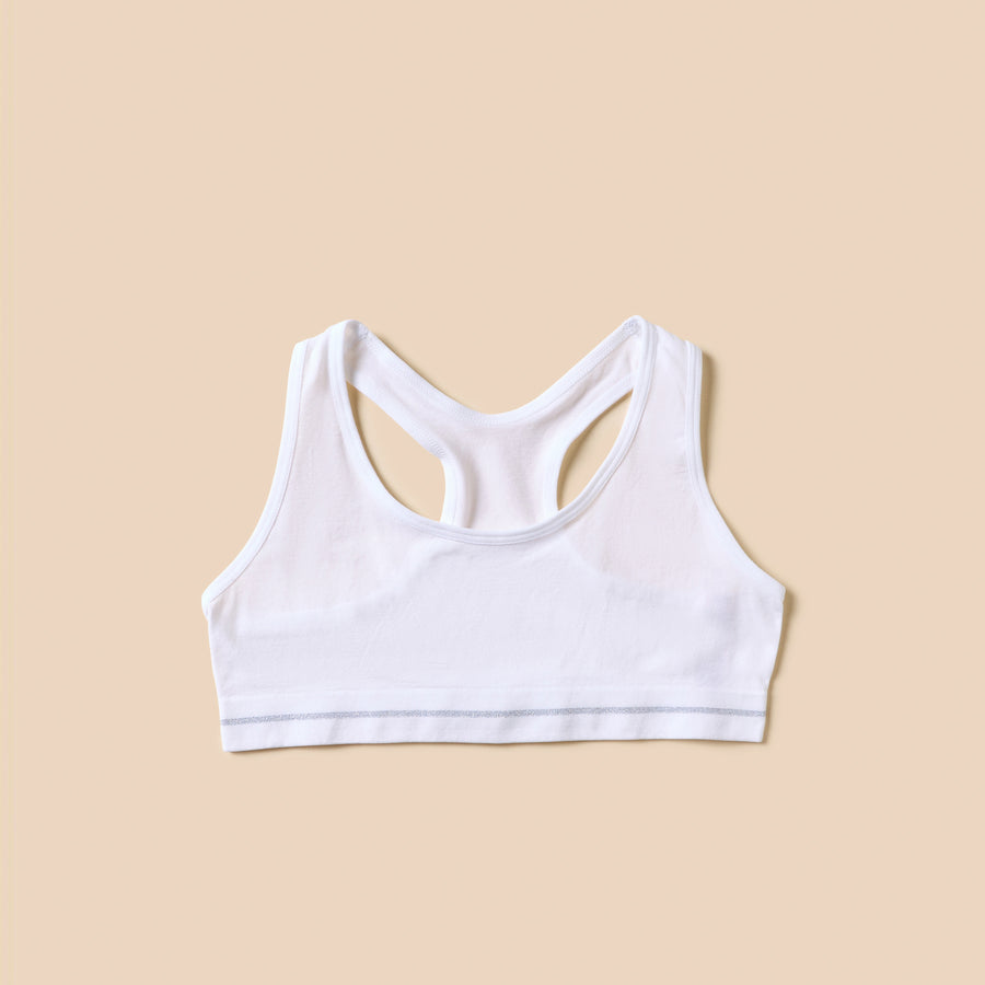 Pack of 2 - Racerback Seamless Sports Bra with Elasticised Band