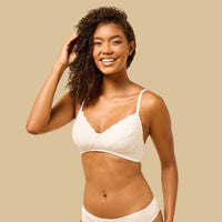 Pack of 2 - Ribbed Non-Padded Bra