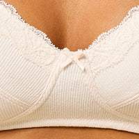 Pack of 2 - Ribbed Non-Padded Bra