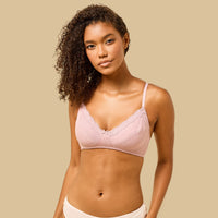 Pack of 2 - Ribbed Non-Padded Bra