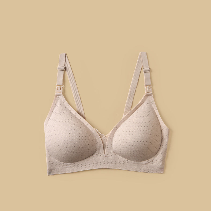 Textured Maternity Bra