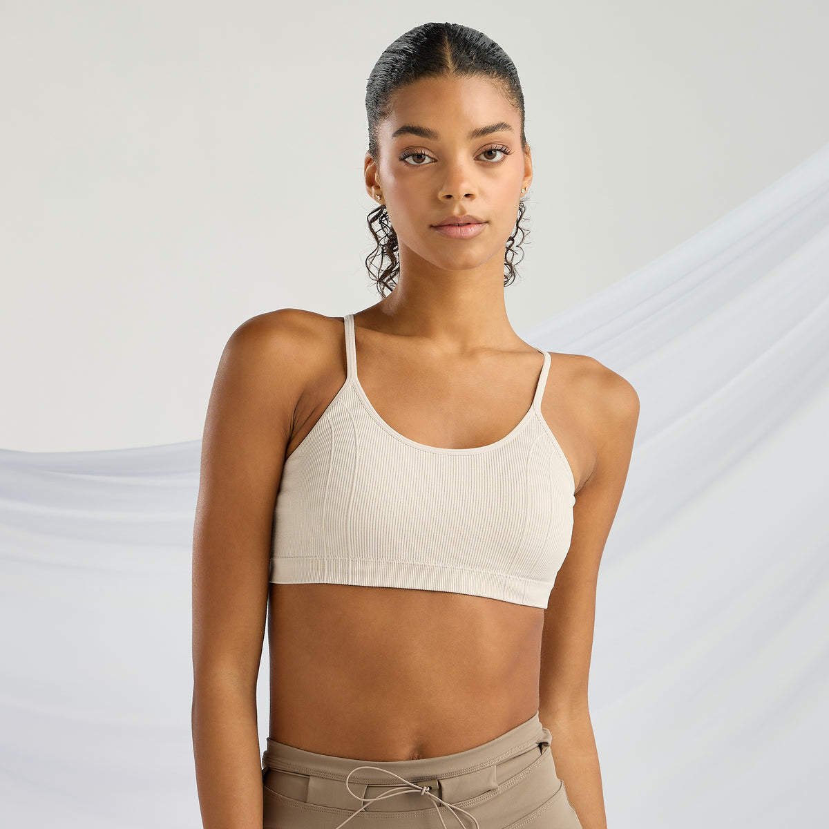 Pack of 2 - Ribbed Seamless Sports Bra