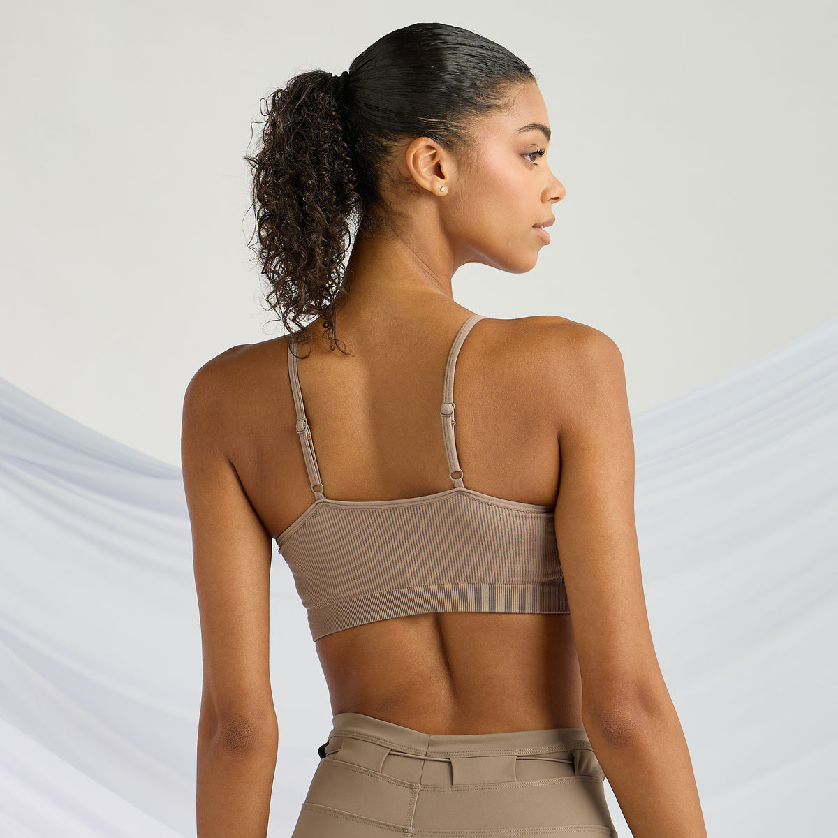 Pack of 2 - Ribbed Seamless Sports Bra