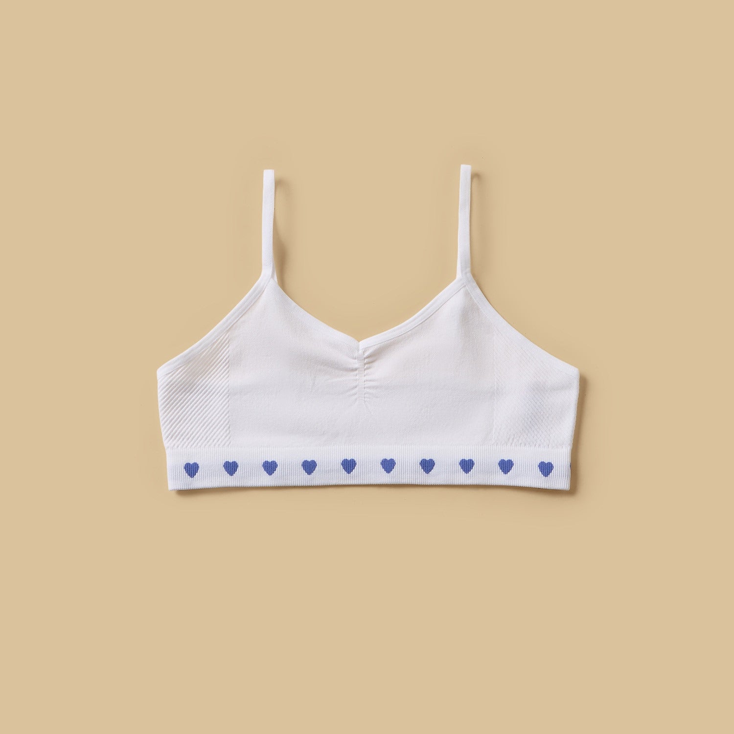 Pack of 2 - Heart Print Non-Padded Seamless Trainer Bra