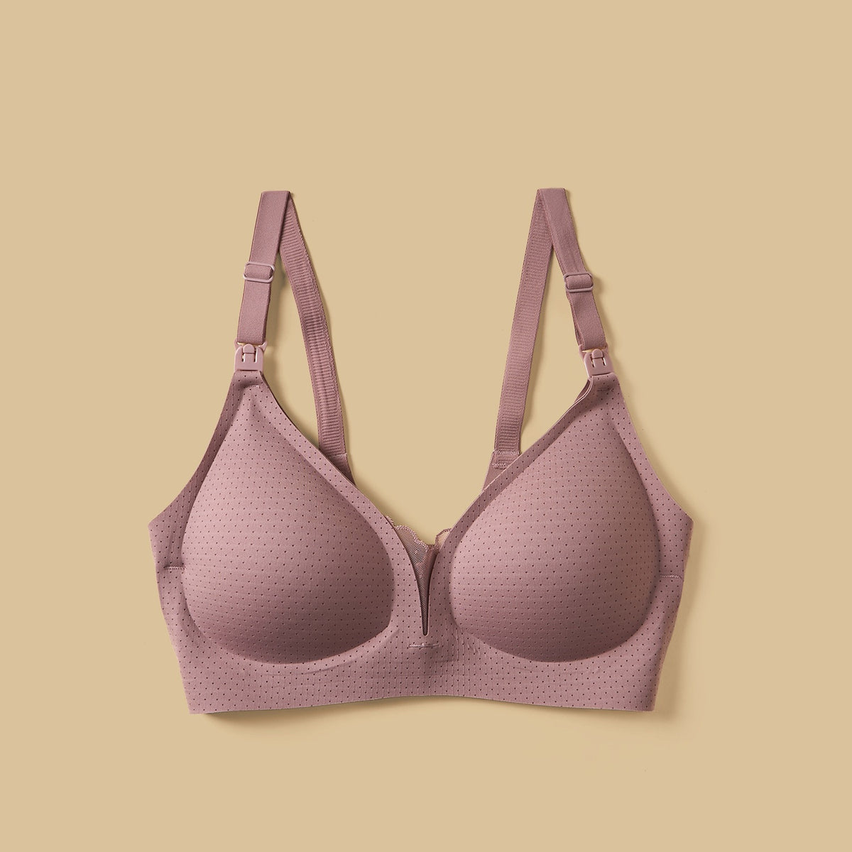 Textured Maternity Bra