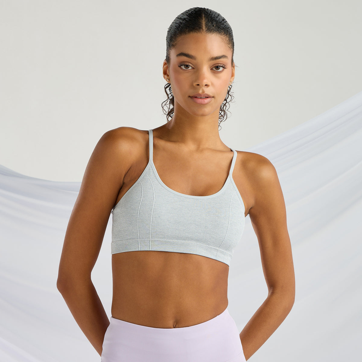 Pack of 2 - Ribbed Seamless Sports Bra