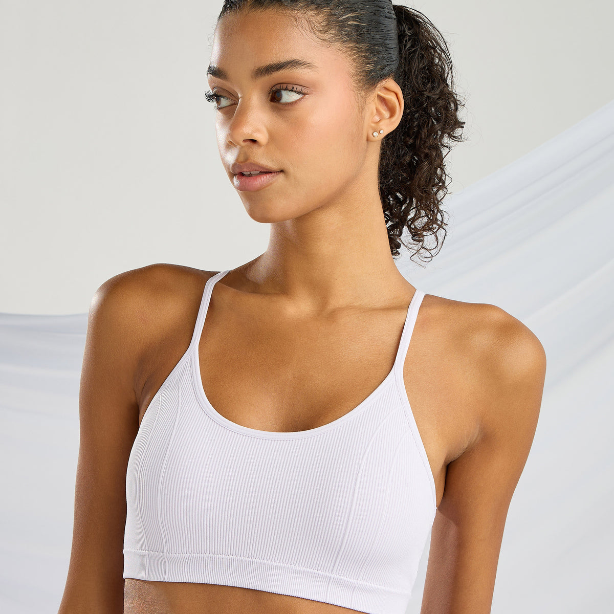 Pack of 2 - Ribbed Seamless Sports Bra