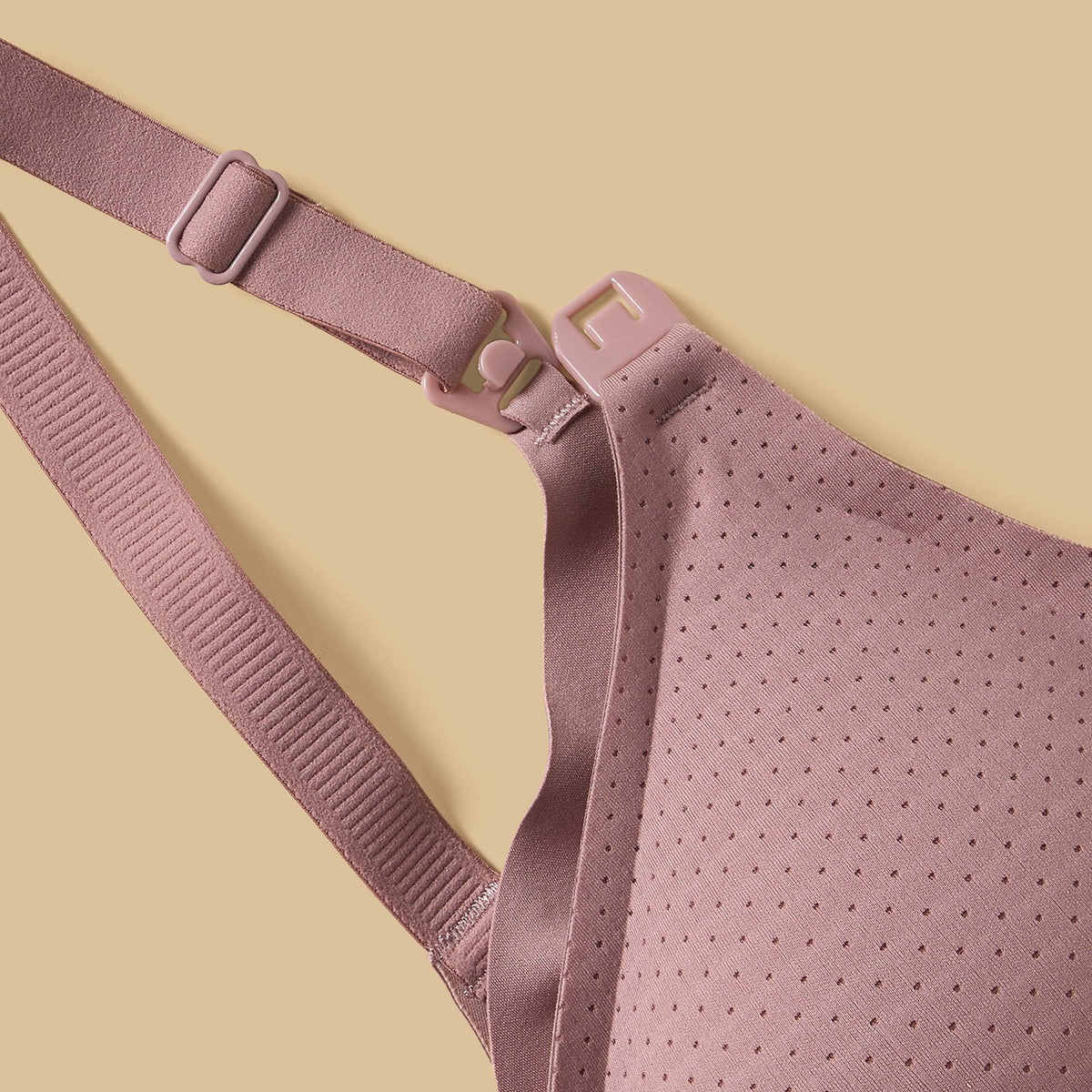 Textured Maternity Bra