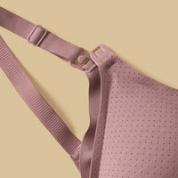 Textured Maternity Bra