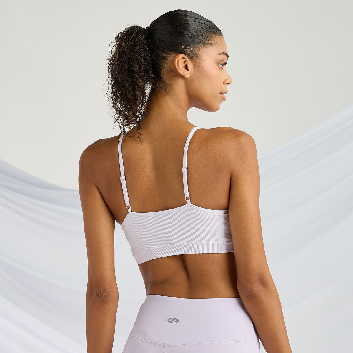 Pack of 2 - Ribbed Seamless Sports Bra