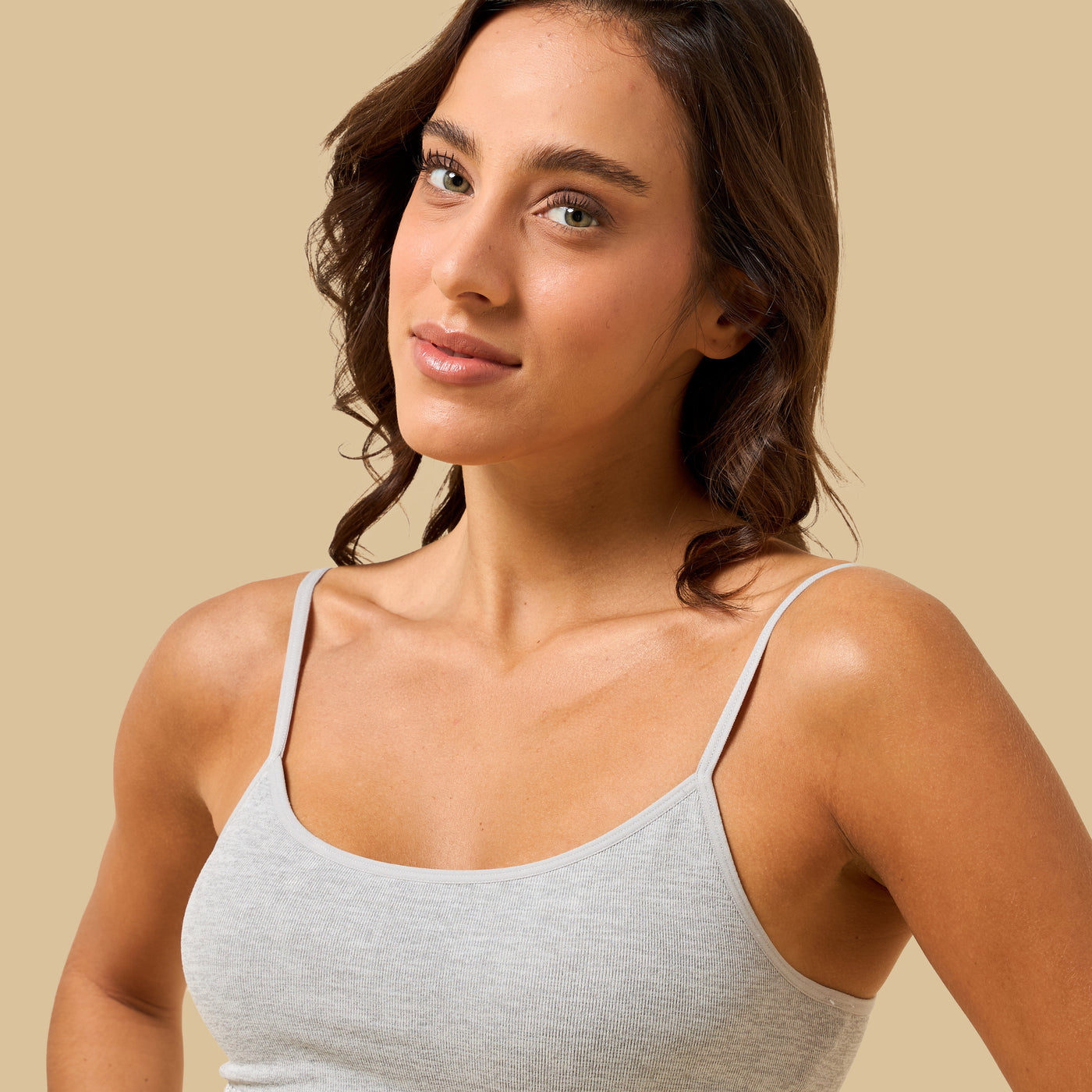Lace Trim Seamless Bra