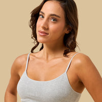 Lace Trim Seamless Bra